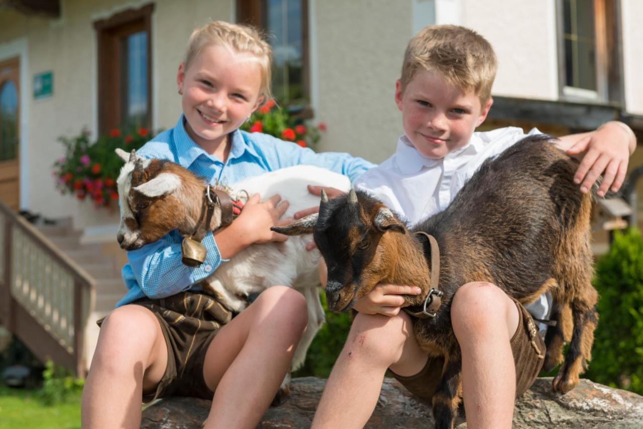 Hartlhof Urlaub Am Baby- Und Kinderbauernhof Villa Niederau Eksteriør billede