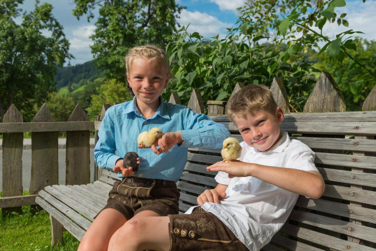 Hartlhof Urlaub Am Baby- Und Kinderbauernhof Villa Niederau Eksteriør billede